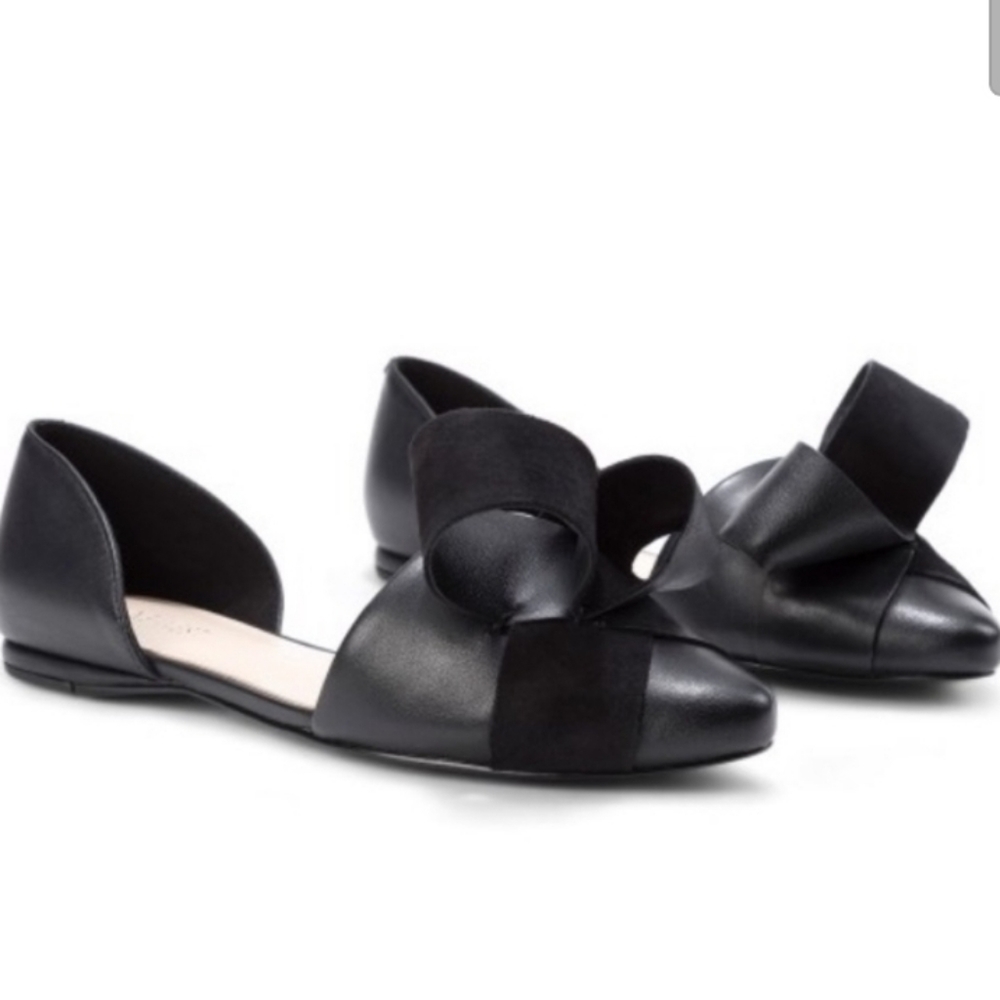 Nine West shoreside d'orsay Bow flats